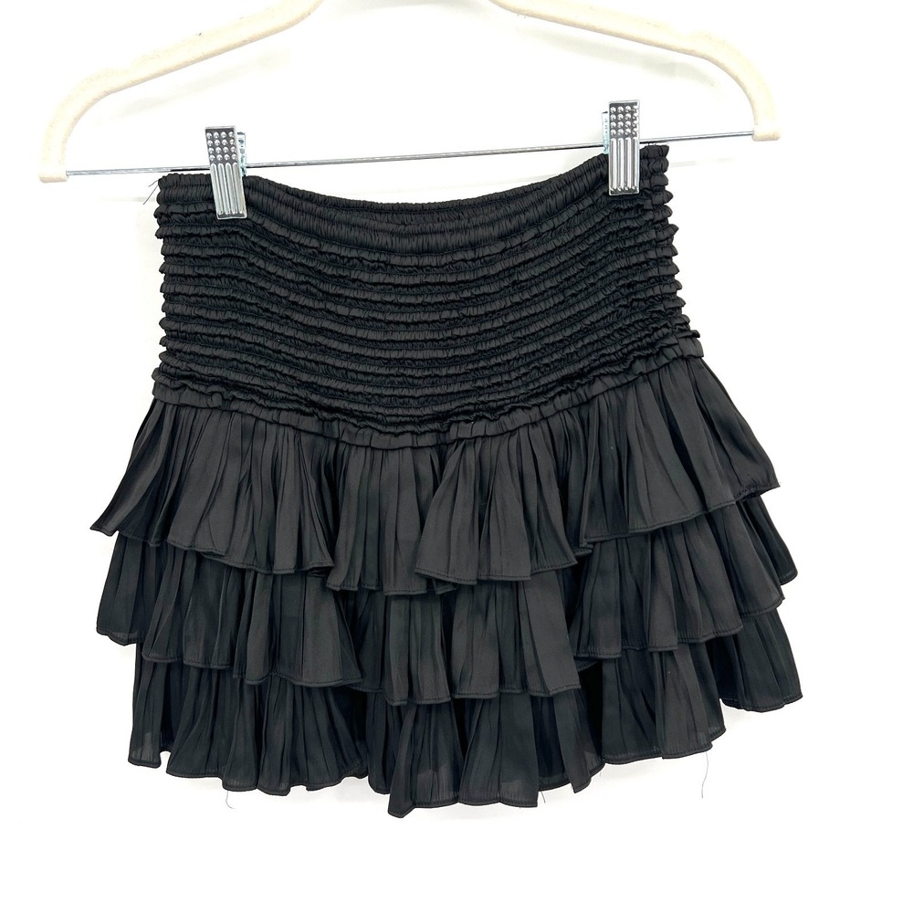 Reset ruffle skirt whimsigoth gothic dark coquette girl y2k indie sleaze S READ